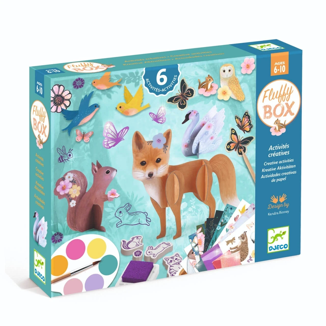 Kreativwerkstatt Lustige Tiere, Djeco
