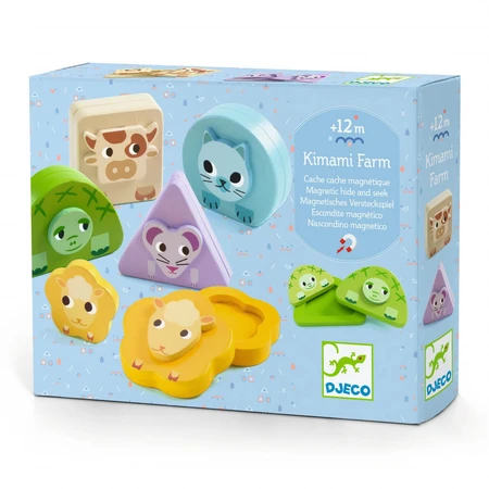 Juguete educativo para bebés Kimami Farm, Djeco