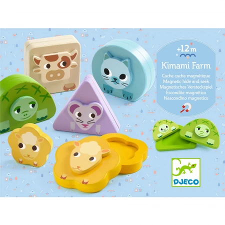 Juguete educativo para bebés Kimami Farm, Djeco