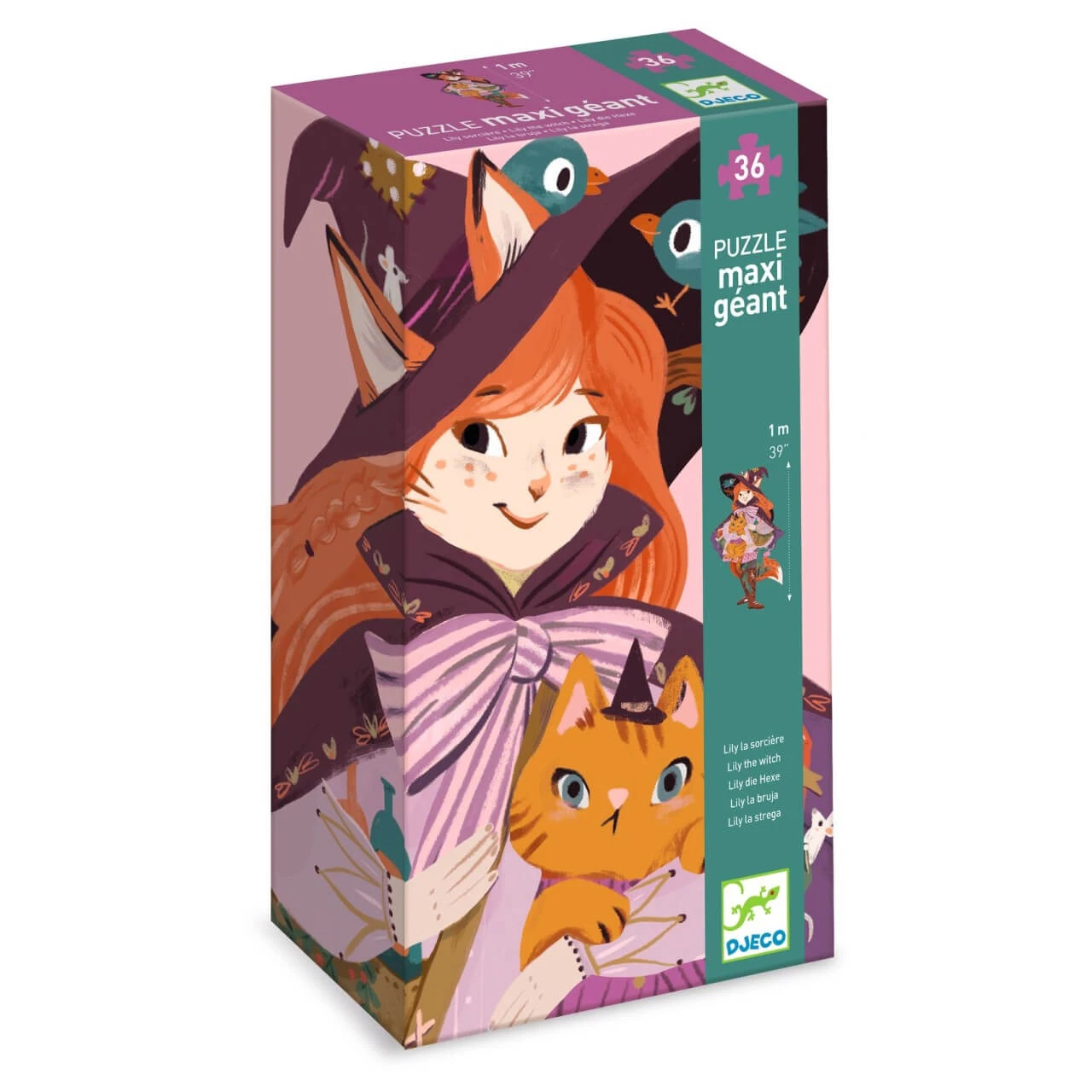 Riesenpuzzle Hexenlilie, Djeco