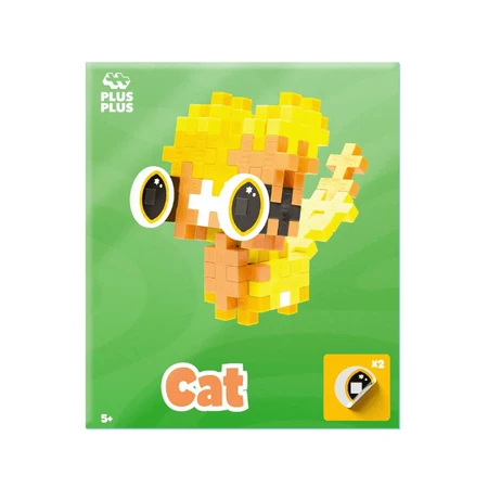 Set di costruzioni Plus-Plus, ANIMALE - Gattino curioso