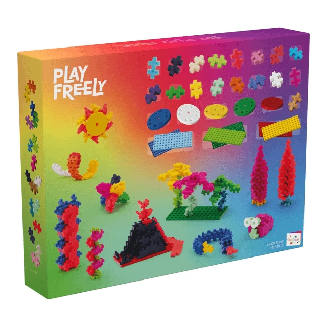 Baukasten Plus-Plus, 1000 Teile, multicolor