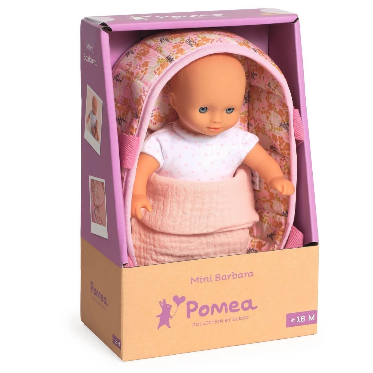 Barbara Puppe mit Korb, Djeco