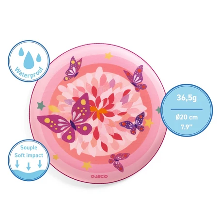 Disco frisbee Farfalle, Djeco