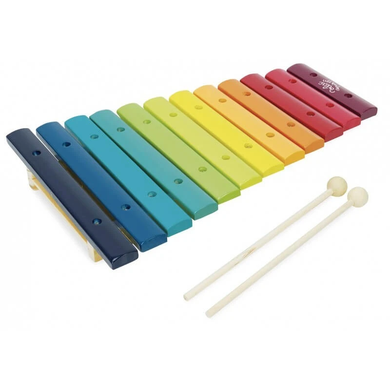 Regenbogen Xylophon aus Holz - Vilac