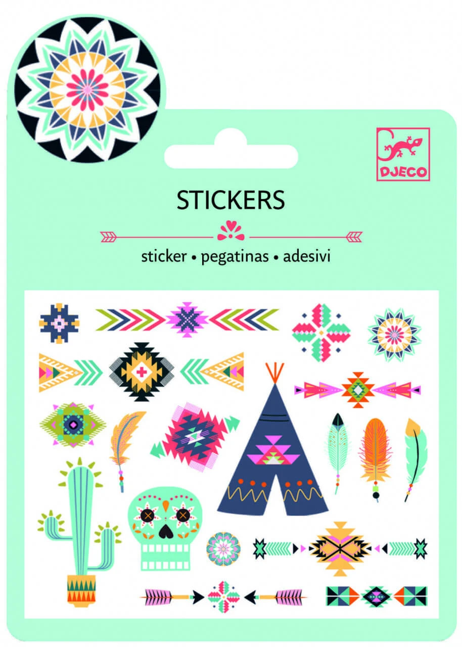 Djeco Western Aufkleber Set