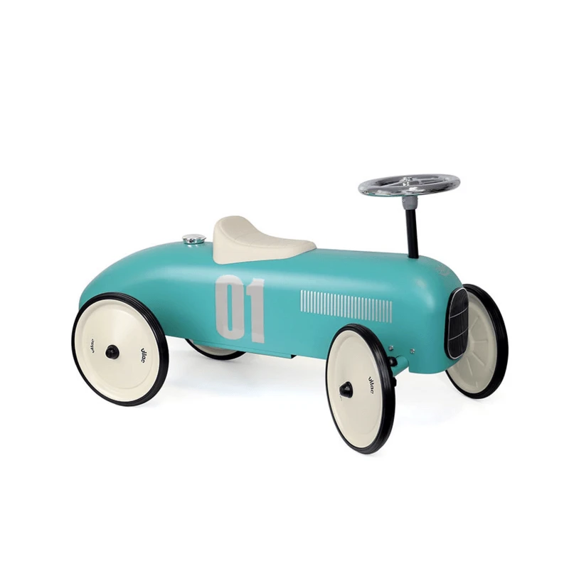 Vintage Metall Aufsitzen Vintage Aufsitzen - Aqua Blau - Vilac
