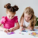 Studio creativo 2 in 1 con unicorni, pittura di diamanti e bracciali
