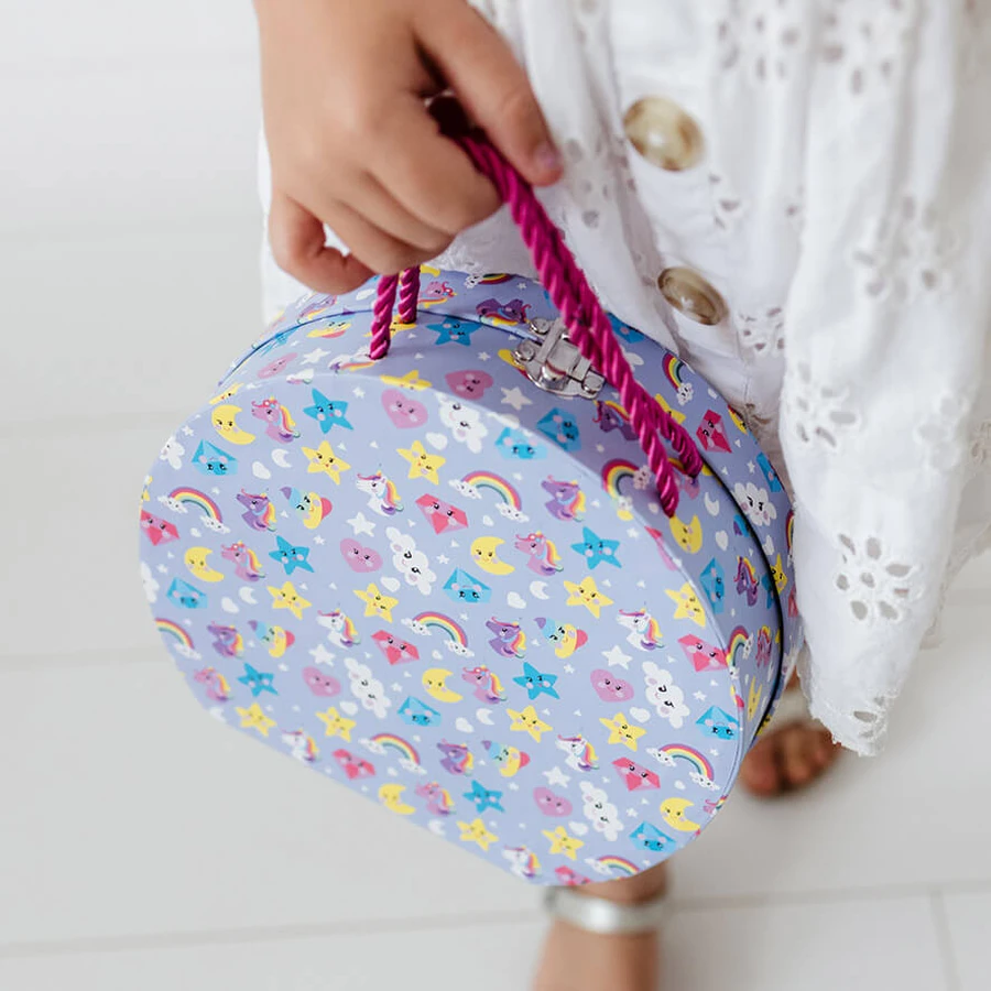 Studio creativo 2 in 1 con unicorni, pittura di diamanti e bracciali
