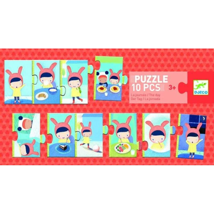 Puzzle trio Djeco codzienna aktywność: ceny i cechy