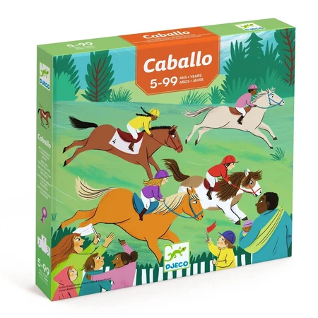 Juego de estrategia de carreras de caballos, Djeco
