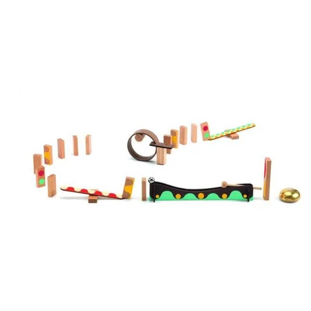 Zig & amp;Go Djeco, set di costruzioni, 25 pezzi