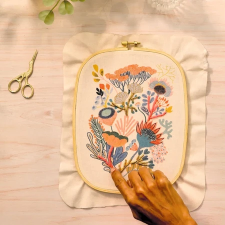 Creatieve workshop 58 voor volwassenen Kralen borduren, Djeco