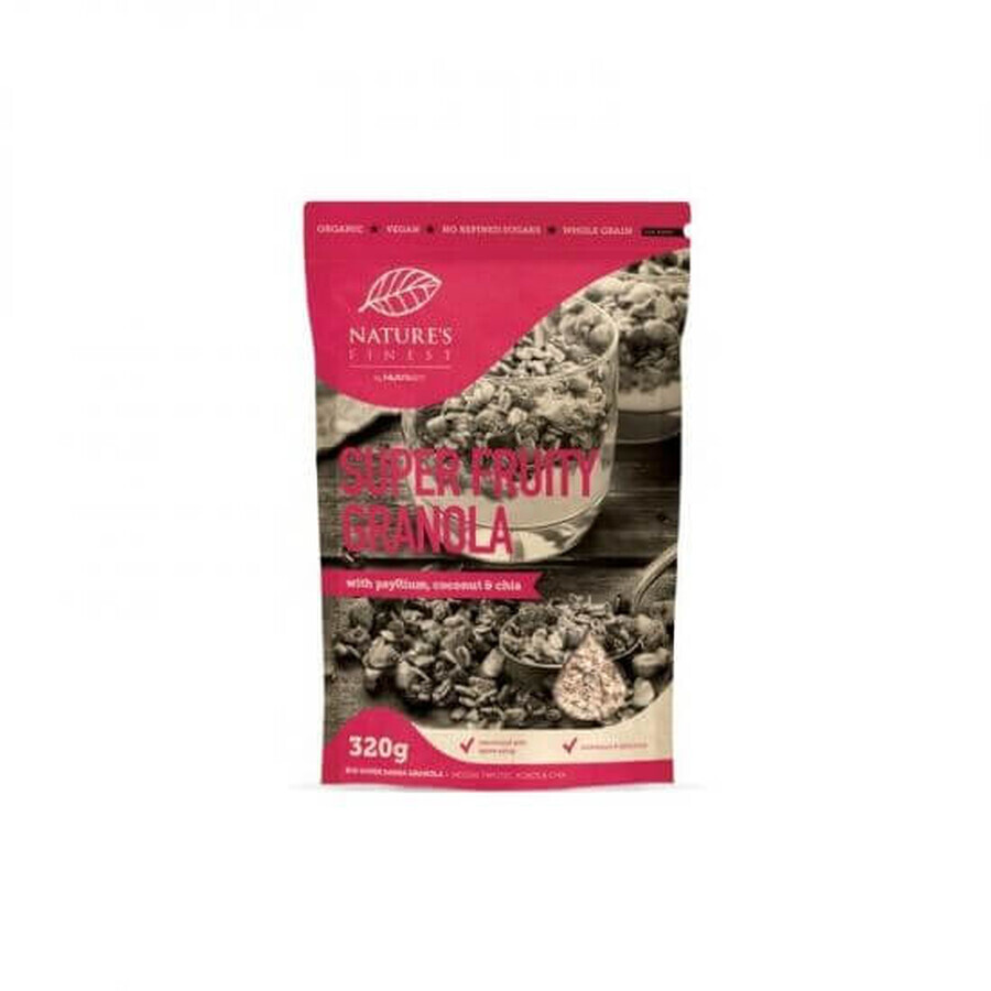 Super Fruity Granola Bio, 320 g, Nature`s Finest