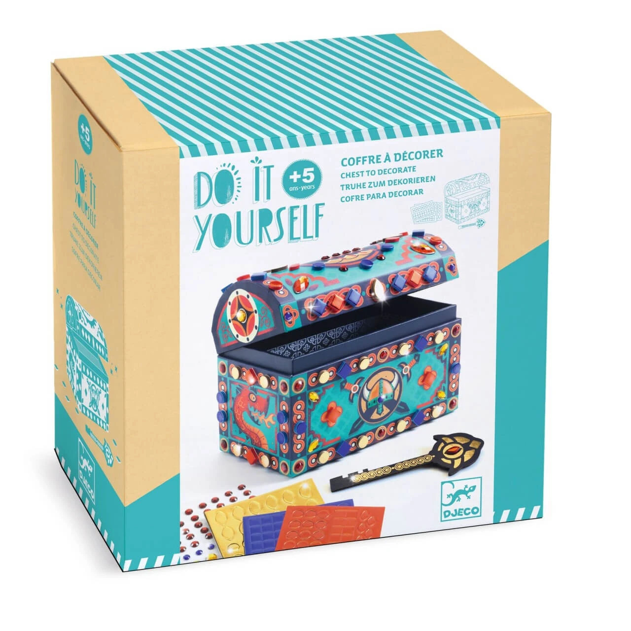 Kreatives DIY-Spiel DIY Secret Chest, Djeco