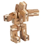 Joc logic puzzle 3D din bambus Flexi-cub
