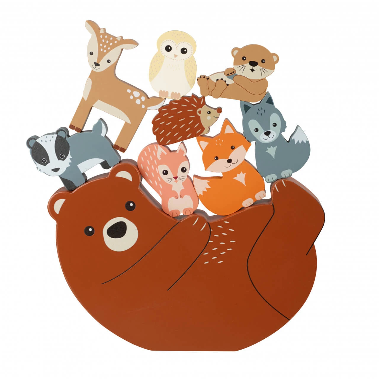 Balance-Spiel mit Tieren, Orange Tree Toys