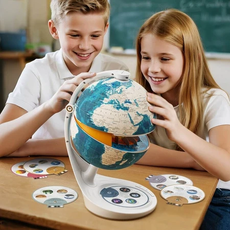 Gioco interattivo STEM Globo terrestre, TopBright