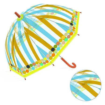 Ombrello per bambini Forme geometriche, Djeco