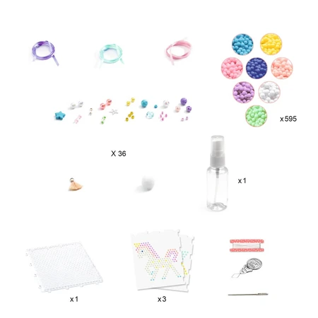 Zestaw kreatywny Unicorn Magic Balls, Djeco: ceny i cechy