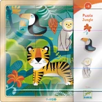 Puzzle lemn Jungla Djeco