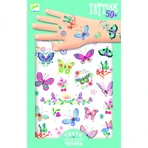 Vlinders en glittertattoos, Djeco