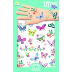 Vlinders en glittertattoos, Djeco