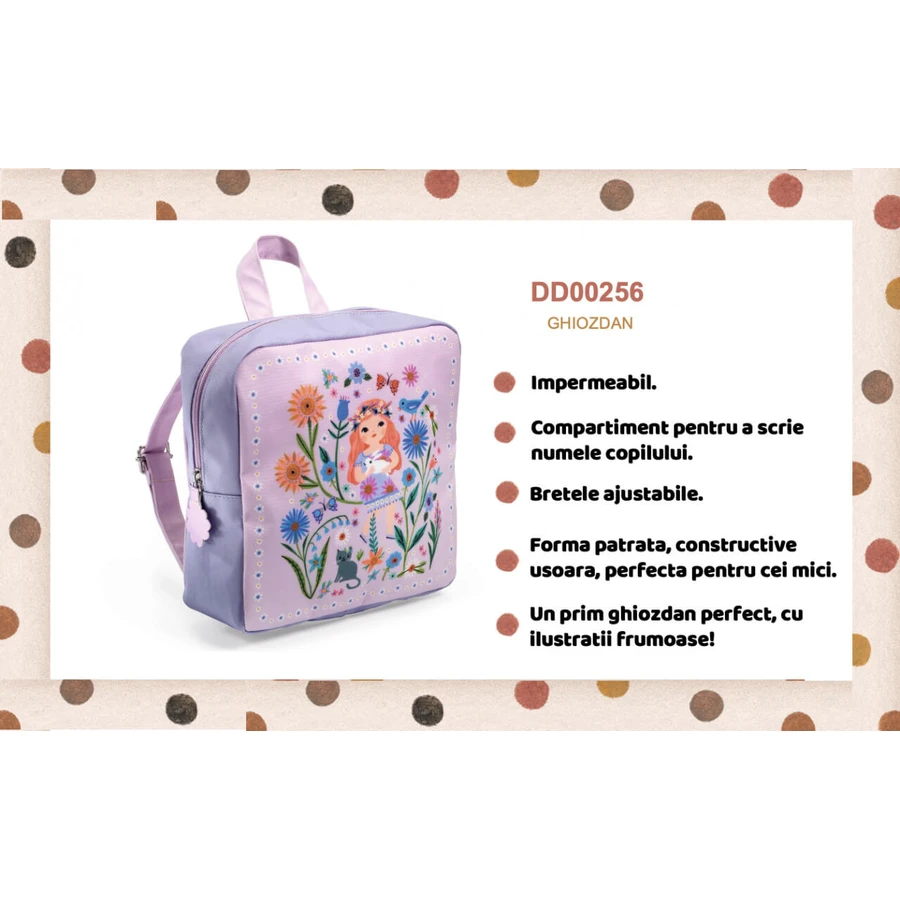 Rucsac Lila, Djeco