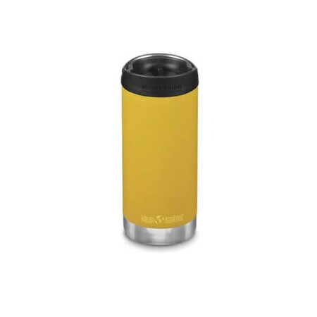 Cana termoizolanta cu capac pentru cafea TKWide, 355 ml, Marigold, Klean Kanteen