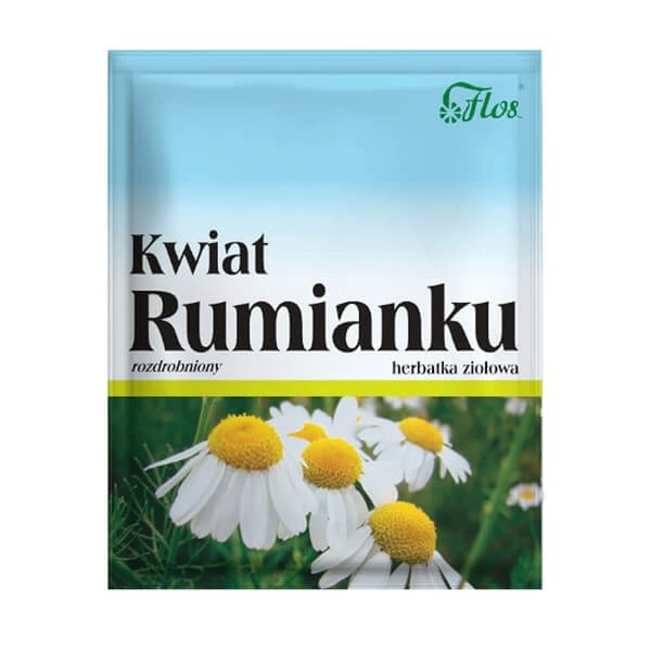 Flos, Kamille, zerstoßene Blüten, Kräutertee, 50 g