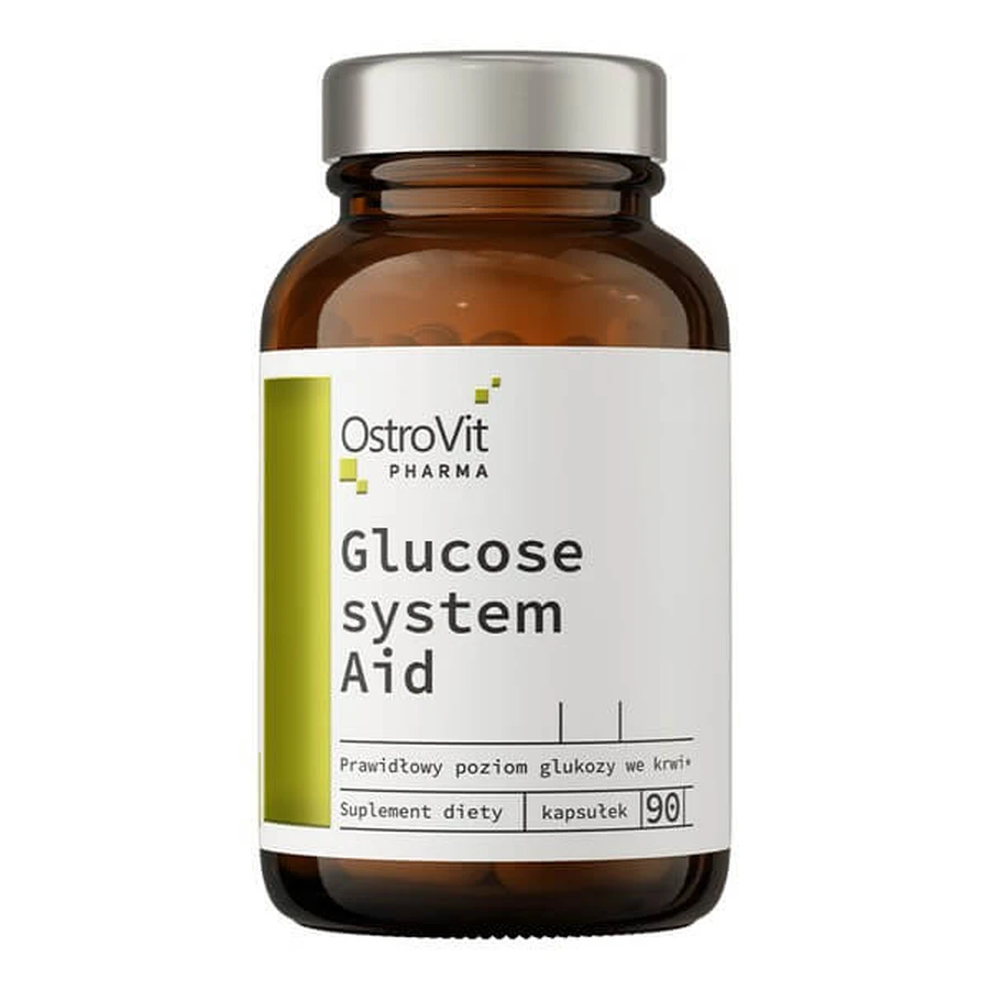 OstroVit Pharma Glucose System Aid, capsule, 90 buc.