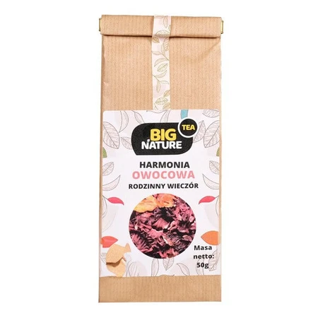 Big Nature Harmony Früchtetee, Familienabendtee, 100 g