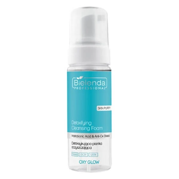 Bielenda Professional Oxy Glow Therapy, entgiftender Reinigungsschaum, 160 ml