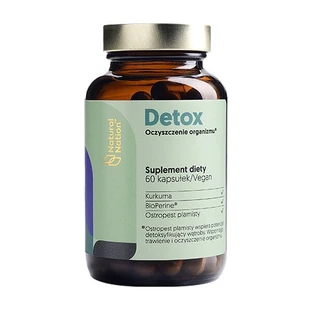 Natural Nation Detox, gélules, 60 pcs.