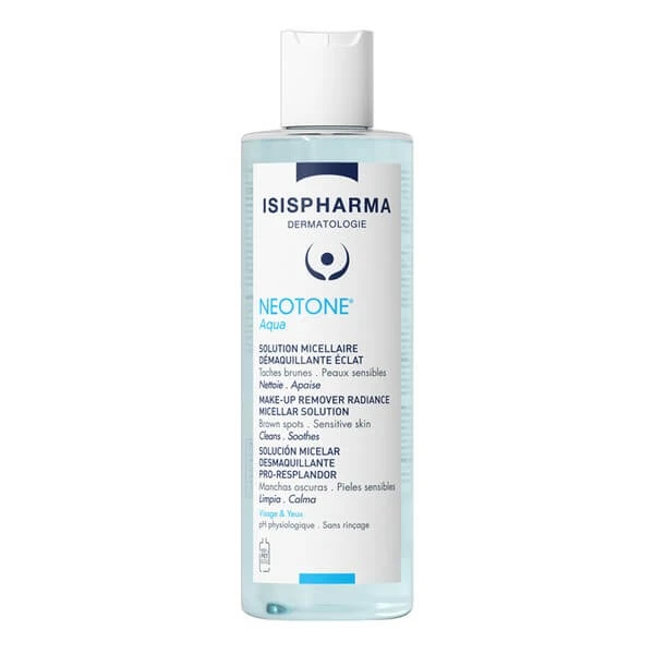 ISISPHARMA NEOTONE AQUA, strahlender mizellarer Make-up-Entferner für empfindliche, zu Unreinheiten neigende Haut, 400ML