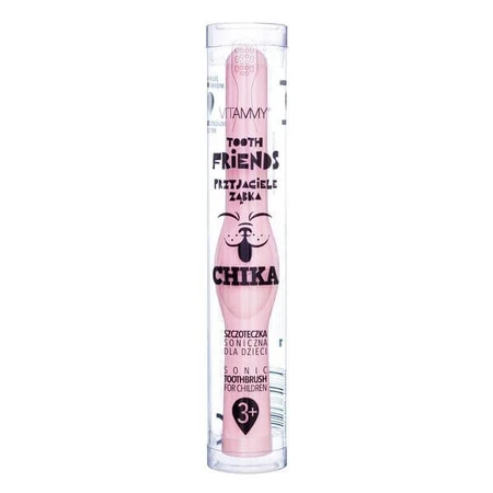 Vitammy Friends, spazzolino sonico per bambini, rosa, 36 m+, 1 pz.