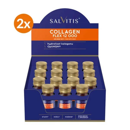 Salvitis Collagen Flex 12000 kit, liquide, 30 ml x 30 pcs.