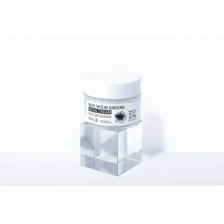 APLB Snail Mucin Ginseng Facial Cream, cremă de față regenerantă cu mucină de melc și ginseng, 55 ml