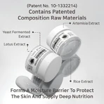 APLB Snail Mucin Ginseng Facial Cream, cremă de față regenerantă cu mucină de melc și ginseng, 55 ml