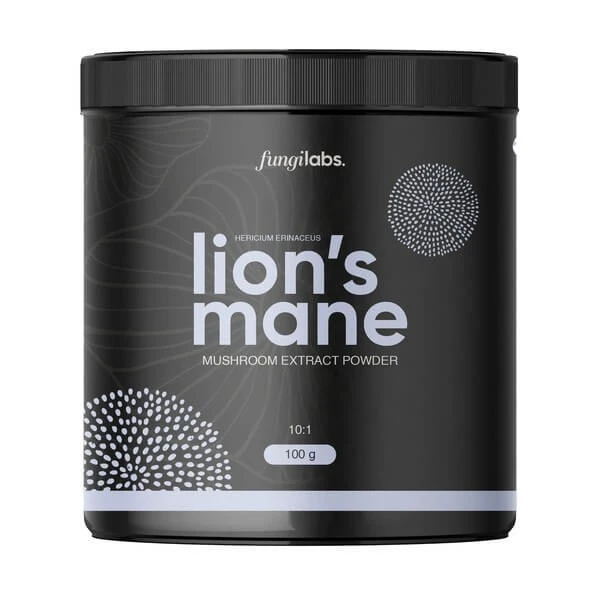 FungiLabs Lion's Mähne Pilz, Pulver, 100 g