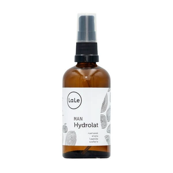 LaLe Man, Hydrolat für Männer, Kamille, Minze, Lavendel, Salbei, 100 ml