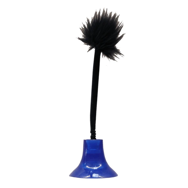 Duvoplus Wobble 'n Play Spring, interaktives Katzenspielzeug, blau, 1 Stk