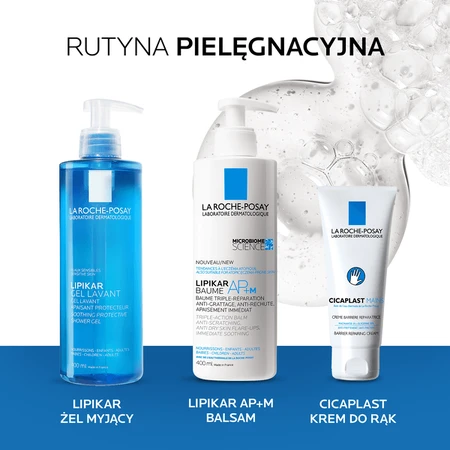 Set La Roche-Posay, Lipikar Gel Lavant, gel detergente, 400 ml + confezione di ricarica, 400 ml