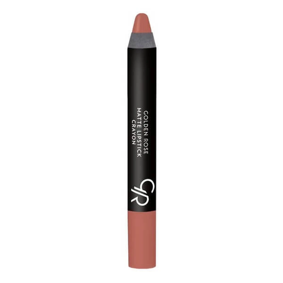 Golden Rose Matte Crayon Lipstick, matter Lippenstift in Buntstiftform, 18, 3,5 g