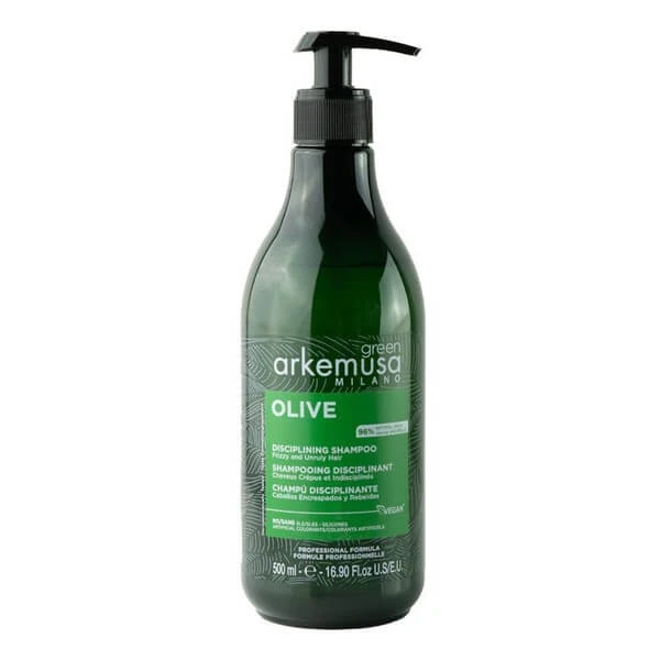 Grünes Arkemusa Milano Olive, disziplinierendes Shampoo, 500 ml