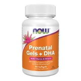 Now Foods, geluri prenatale + DHA, capsule, 90 buc.
