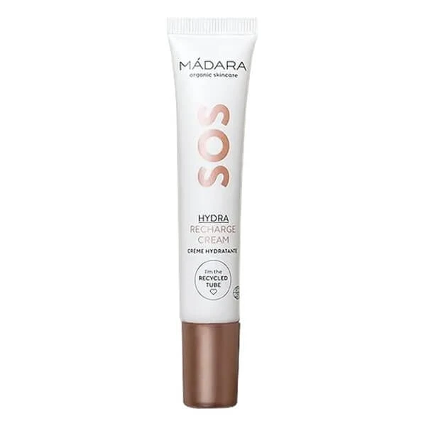 Madara SOS Hydra Recharge Cream, intensive Feuchtigkeitspflege, Reisegröße, 15 ml