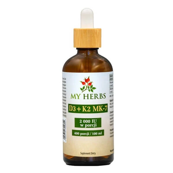 Bio Herbs D3 + K2 MK-7, flüssig, 100 ml