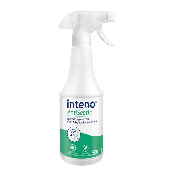 Inteno AntiSeptic, Spray zur Hände- und Flächendesinfektion, 500 ml