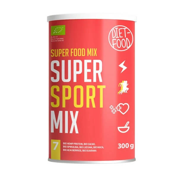 Diät-Nahrungsmittel Super Sport Mix Bio, Pulver, 300 g